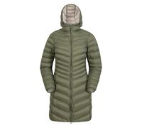 Mountain Warehouse Women's Florence Long Padded Jacket - Khaki - 20 UK - Khaki - 100% Nylon
