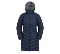 Mountain Warehouse Women's Florence Long Padded Jacket - Navy - 18 UK - Navy - 100% Nylon