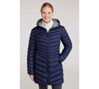 Mountain Warehouse Women's Florence Long Padded Jacket - Navy - Navy - 8 UK