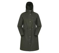 Mountain Warehouse Womens Forest Waterproof Jacket - Khaki Green - 18 UK - Khaki Green - 100% Mixed
