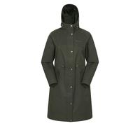 Mountain Warehouse Womens Forest Waterproof Jacket - Khaki Green - 20 UK - Khaki Green