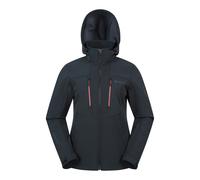 Mountain Warehouse Women's Genesis Windproof Soft Shell Jacket - Black - 20 UK - Black