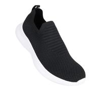 Mountain Warehouse Women's Glade Slip-on Shoes - Black - Black - 6 UK