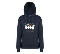 Mountain Warehouse Women's Great British Weather Regular Hoodie - Navy - Navy - 12 UK - 60% Cotton/40% Polyester