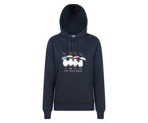 Mountain Warehouse Women's Great British Weather Regular Hoodie - Navy - Navy - 20 UK