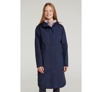 Mountain Warehouse Women's Hannah Waterproof Mac Jacket Ladies Long Hooded Coat