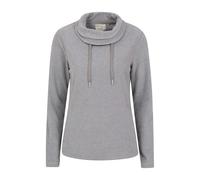 Mountain Warehouse Women's Hebridean Cowl Neck Fleece Top - Dark Grey - 6 UK - Dark Grey - 100% Polyester