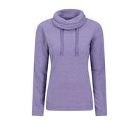 Mountain Warehouse Women's Hebridean Cowl Neck Fleece Top - Grape - 8 UK - Grape - 100% Polyester