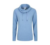 Mountain Warehouse Women's Hebridean Cowl Neck Fleece Top - Pale Blue - 10 UK - Pale Blue