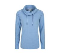 Mountain Warehouse Women's Hebridean Cowl Neck Fleece Top - Pale Blue - 6 UK - Pale Blue
