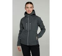 Mountain Warehouse Womens Helsinki Recycled Soft Shell Jacket - Green - 6 UK - Green - 100% Polyester