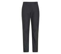 Mountain Warehouse Womens Hiker Stretch Short Winter Trousers - Black - 16 UK - Black - 95% Polyamide/5% Elastane