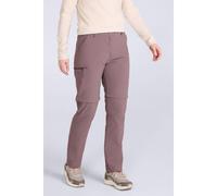 Mountain Warehouse Womens Hiker Stretch Zip-Off Trousers - Brown - 10 UK - Brown - 100% Mixed