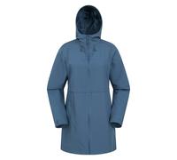 Mountain Warehouse Women's Hilltop II Waterproof Jacket - Dark Blue - 4 UK - Dark Blue