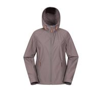 Mountain Warehouse Iona Womens Water Resistant Softshell Jacket - Breathable, Lightweight - For Spring Summer Taupe Women's Size 10