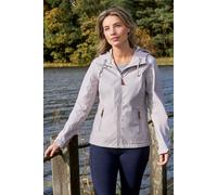 Mountain Warehouse Iona Womens Water Resistant Softshell Jacket - Breathable, Lightweight - For Spring Summer Beige Women's Size 16