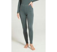 Mountain Warehouse Womens Keep The Heat Base Layer Bottoms - Khaki Green - 16 UK - Khaki Green