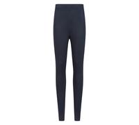 Mountain Warehouse Womens Keep The Heat Base Layer Bottoms - Navy - 14 UK - Navy - 41% Acrylic/32% Polyester/19% Viscose/8% Elastane