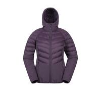 Mountain Warehouse Womens/Ladies Agile Padded Soft Shell Jacket - Purple - 8 UK - Purple - 96% Polyester/4% Elastane