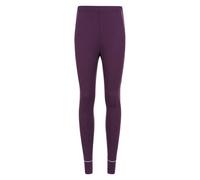 Mountain Warehouse Womens/Ladies Asgard Merino Wool Thermal Base Layer Leggings - Purple - Purple - 8 UK - 70% Merino Wool/30% Polyester