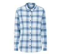 Mountain Warehouse Womens/Ladies Balsam Brushed Flannel Longline Shirt - Blue - Blue - 20 UK