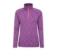 Mountain Warehouse Womens/Ladies Bend & Stretch Half Zip Midlayer - Berry - Berry - 20 UK