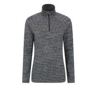 Mountain Warehouse Womens/Ladies Bend & Stretch Half Zip Midlayer - Black - Black - 10 UK