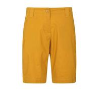 Mountain Warehouse Womens/Ladies Coast Stretch Shorts - Yellow - 28 UK - Yellow - 97% Cotton/3% Elastane
