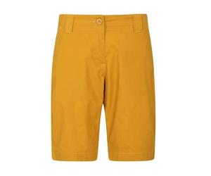 Mountain Warehouse Womens/Ladies Coast Stretch Shorts - Yellow - 4 UK - Yellow - 97% Cotton/3% Elastane