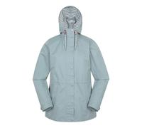Mountain Warehouse Womens/Ladies Coast Waterproof Jacket (Light Teal) - Size 10 UK