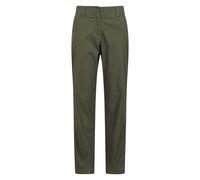 Mountain Warehouse Womens/Ladies Coastal Stretch Regular Trousers - Khaki Green - Khaki Green - 12 UK - 97% Cotton/3% Elastane