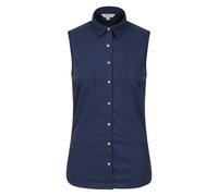 Mountain Warehouse Womens/Ladies Coconut Sleeveless Shirt (Navy) Cotton - Size 20 UK