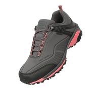 Mountain Warehouse Womens/Ladies Collie Waterproof Running Trainers - Grey - 6 UK - Grey - 60% Softshell/10% TPR/10% Phylon/10% EVA/10% Mesh