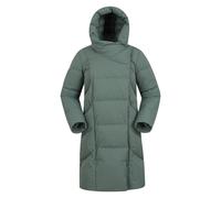 Mountain Warehouse Womens/Ladies Cosy Extreme II Wrap Down Jacket (Khaki Green) - Size 12 UK