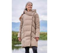 Mountain Warehouse Womens/Ladies Cosy Extreme II Wrap Down Jacket (Taupe) - Size 10 UK