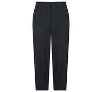 Mountain Warehouse Womens/Ladies Delta Stretch Capri Trousers - Black - 12 UK - Black - 95% Polyamide/5% Elastane