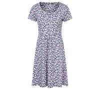Mountain Warehouse Womens/Ladies Essentials Lora Floral Skater Dress (Grey) Cotton - Size 6 Regular
