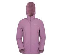 Mountain Warehouse Womens/Ladies Exodus Breathable Soft Shell Jacket - Dusky Purple - 22 UK - Dusky Purple