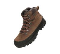Mountain Warehouse Womens/Ladies Extreme Quest Nubuck Waterproof Walking Boots - Brown - 8 UK - Brown - 60% Nubuck Leather/10% Rubber/10% PU (Polyurethane)/10% Textile/10% Synthetic