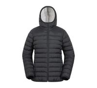 Mountain Warehouse Womens/Ladies Faux Fur Lined Padded Jacket - Black - Black - 8 UK