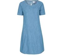 Mountain Warehouse Womens/Ladies Flora Casual Dress (Denim) - Blue Cotton - Size 8 UK