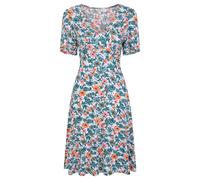 Mountain Warehouse Womens/Ladies Floral Dress (Dark Teal) - Size 6 Regular