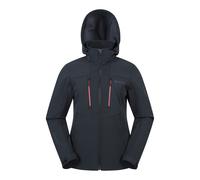 Mountain Warehouse Womens/Ladies Genesis Windproof Soft Shell Jacket (Black) - Size 14 UK