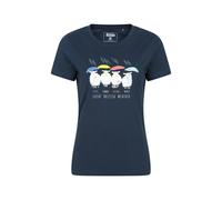 Mountain Warehouse Womens/Ladies Great British Weather T-Shirt - Navy - Navy - 8 UK