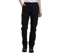 Mountain Warehouse Womens/Ladies Hiker Stretch Zip-Off Trousers - Black - 6 UK - Black - 100% Mixed