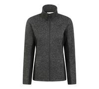 Mountain Warehouse Womens/Ladies Idris Panelled Fleece Jacket - Black - Black - 14 UK