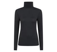 Mountain Warehouse Womens/Ladies Keep The Heat Isotherm Roll Neck Base Layer Top - Black - Black - 6 UK