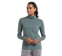 Mountain Warehouse Womens/Ladies Meribel Cotton Roll Neck Long-Sleeved Top (Khaki) - Size 10 UK