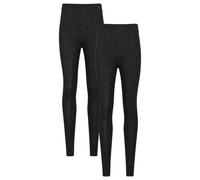 Mountain Warehouse Womens/Ladies Merino Wool Base Layer Bottoms (Pack of 2) - Black - 18 UK - Black