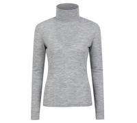 Mountain Warehouse Womens/Ladies Merino Wool Roll Neck Base Layer Top - Light Grey - Light Grey - 12 UK